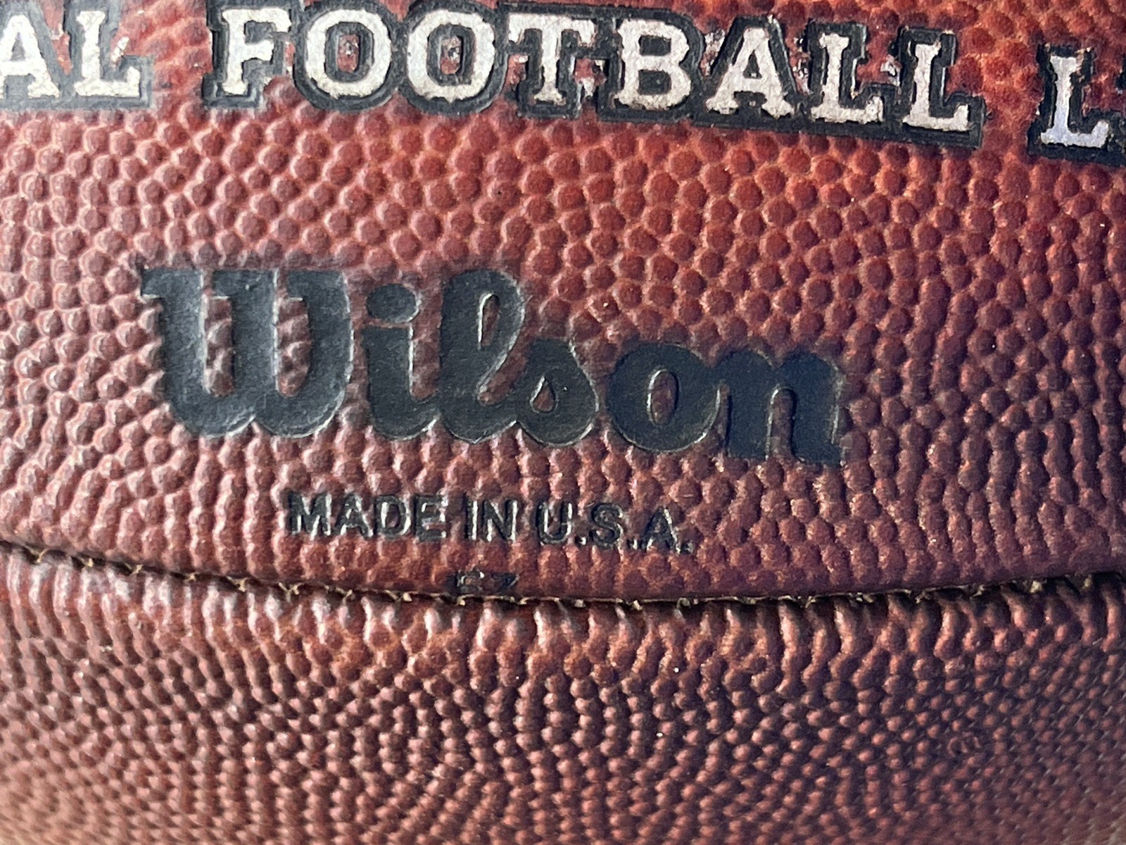 NFL "The Duke" Wilson Football - Game Ball - Game Prepped & Conditioned