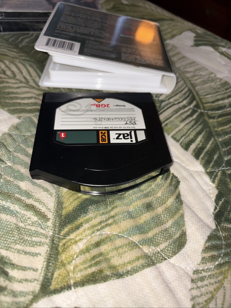 Jaz 2GB DISK IOMEGA storage Capacity 1997 Disk Drive