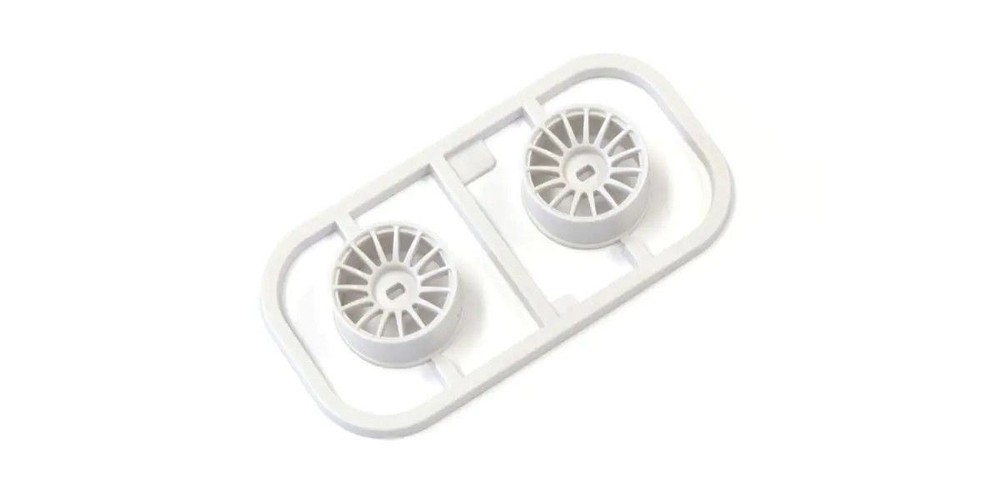 Kyosho - Multi Wheel with Offset 0 (White/AWD/2pcs.)