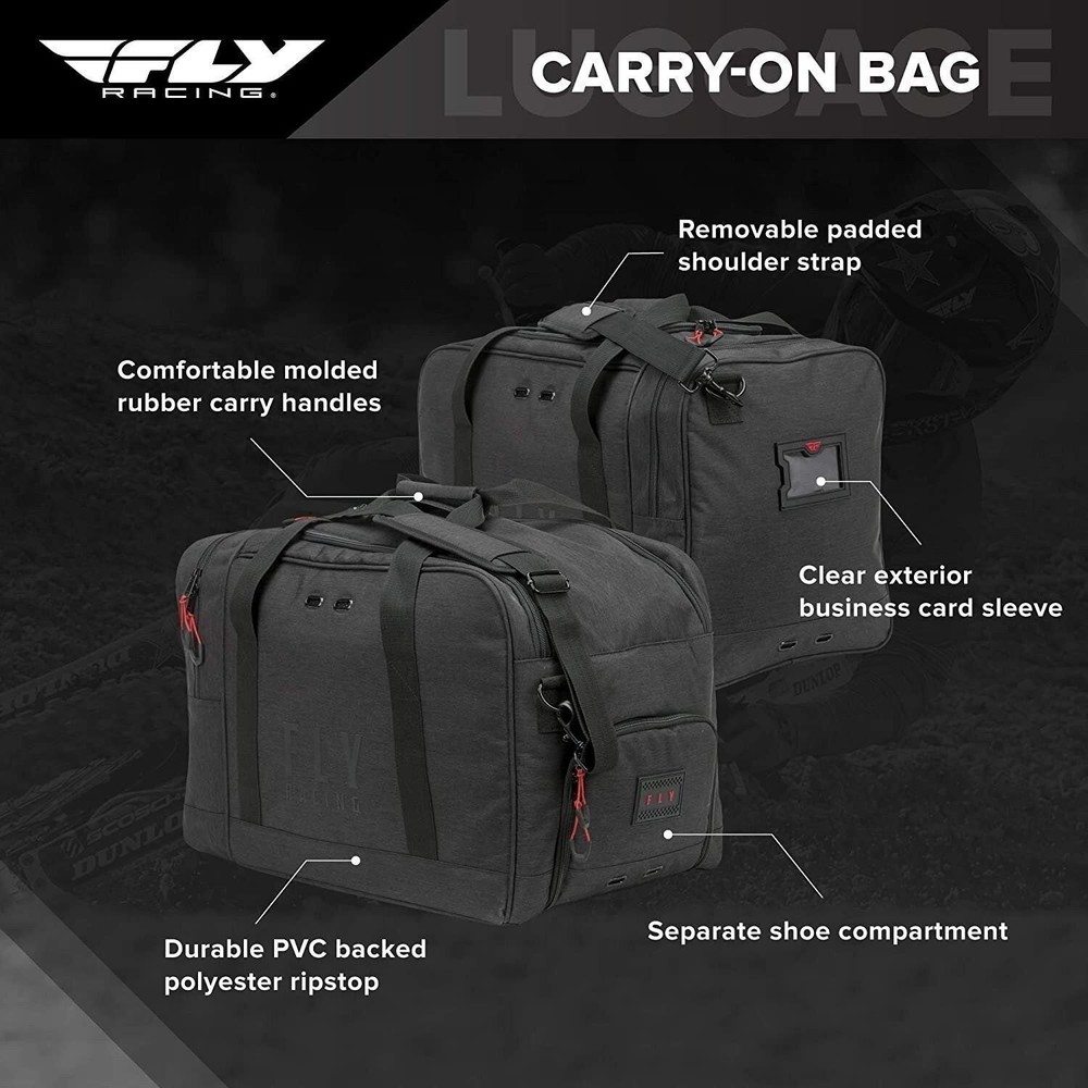 FLY CARRY-ON BAG BLACK