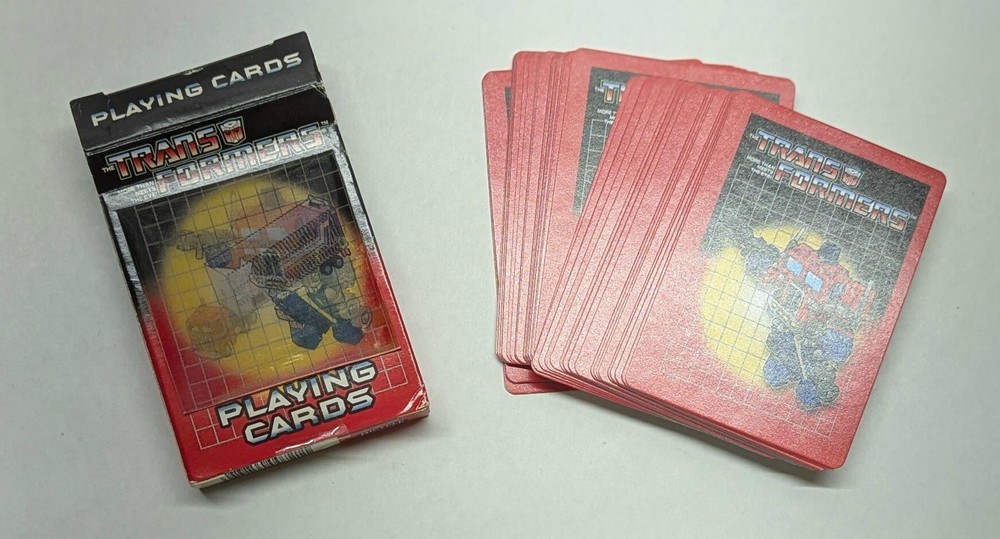 Hasbro - Trans Formers 2002 Playing Cards