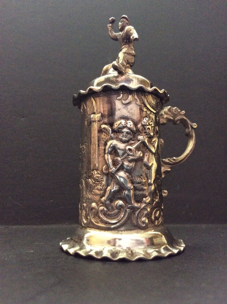 Miniature Dutch Silver Stein