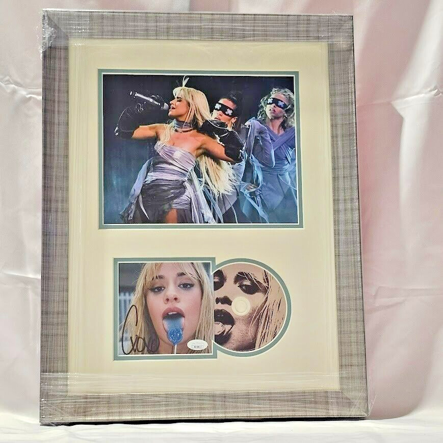 CAMILA CABELLO Signed Autographed C,XOXO CD JSA Framed 5th Harmony