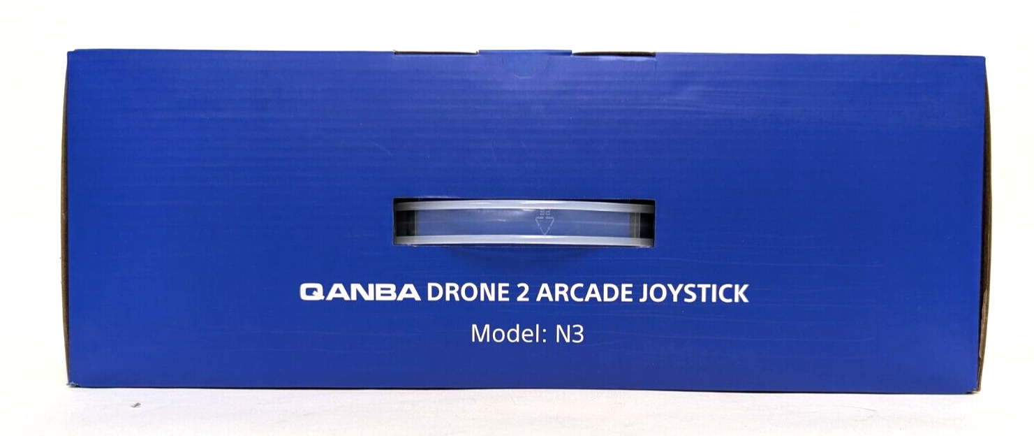 QANBA Drone 2 Arcade Joystick For PS5, PS4 Wired USB cord length 7.5ft Black