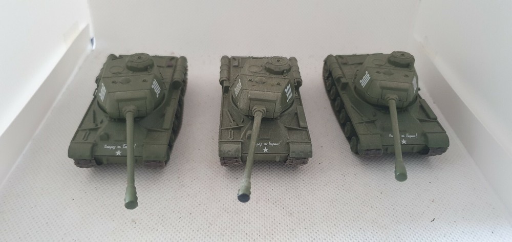 20mm scale Del Prado Diecast Tanks x3