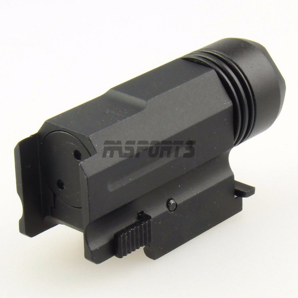 Tactical PSTL Compact Red Laser with QD Quick Release Flash Light Flashlight