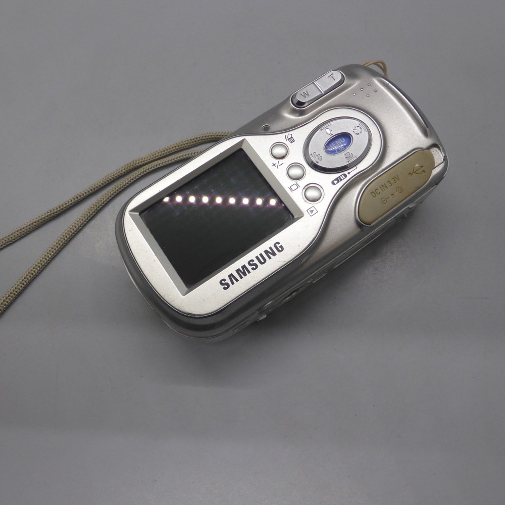 Samsung Digital Camera Digimax A4 4.0MP Silver Tested