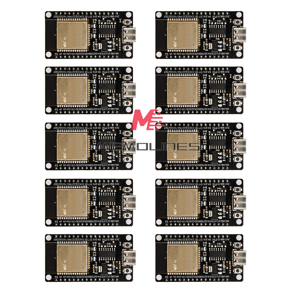 1-20PCS ESP32 ESP-32 Type-C CH340C Development Board WIFI Bluetooth MCU Module