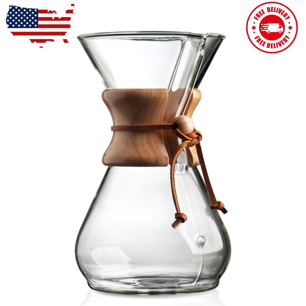 Pour-Over Glass Coffeemaker - Classic Series - 10-Cup - Exclusive Packaging
