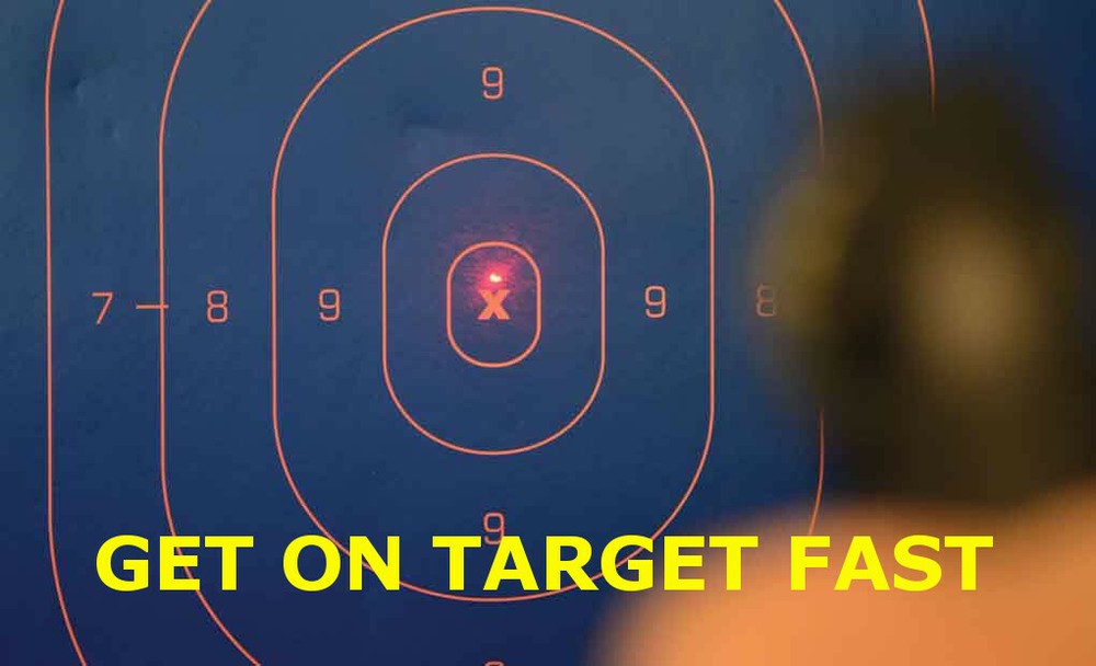 (COMPACT) RED DOT LASER SIGHT FOR KEL-TEC P17, PF-9 & ISSC M22