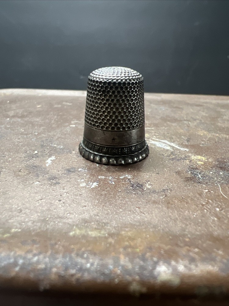 Antique Sterling Silver Thimble