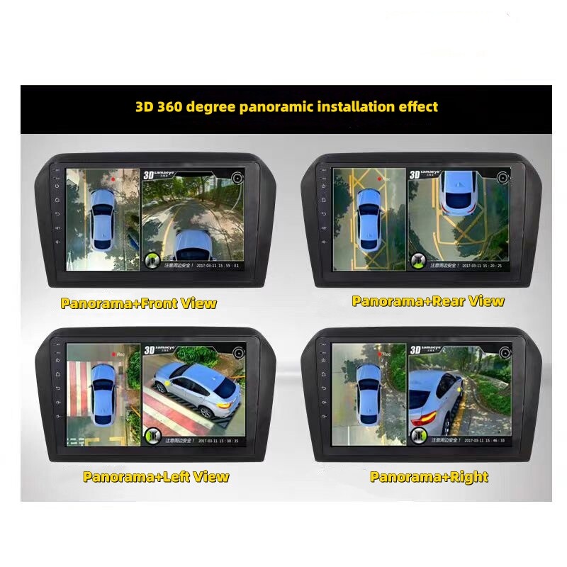 Car AHD 720P/1080P 360° View System Panoramic View Parking Camera Set