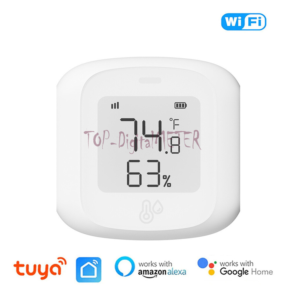 Tuya Smart WiFi/Zigbee Temperature Humidity Sensor Meter Remote Linkage Indoor