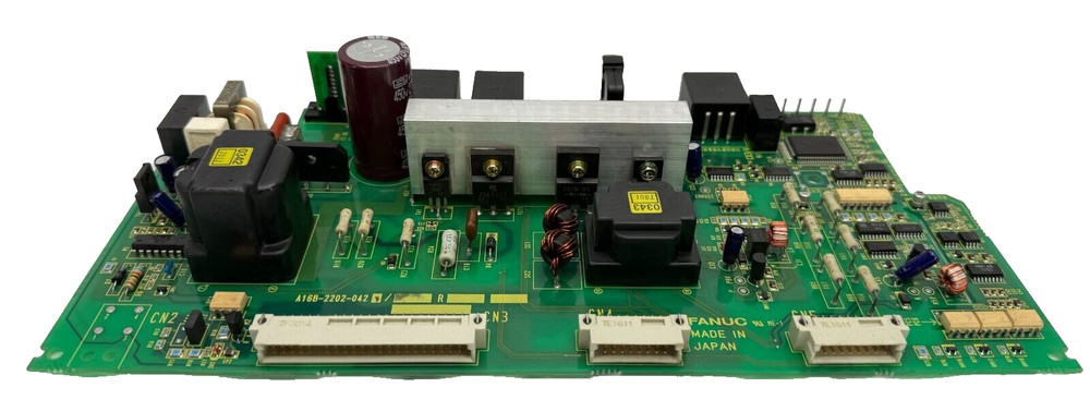 FANUC A16B-2202-0421 - ALPHA Power Supply Control Board
