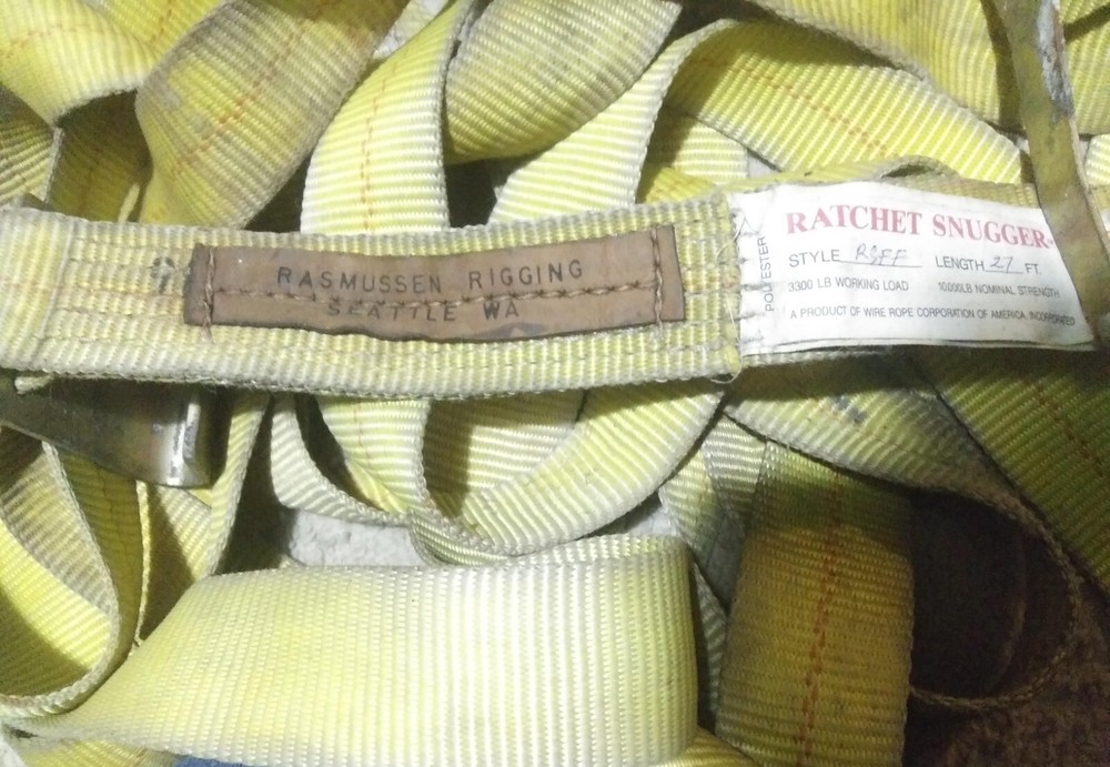 Ratchet Snugger Assembly 3300 lbs Working Load 10000 lbs Normal Strength