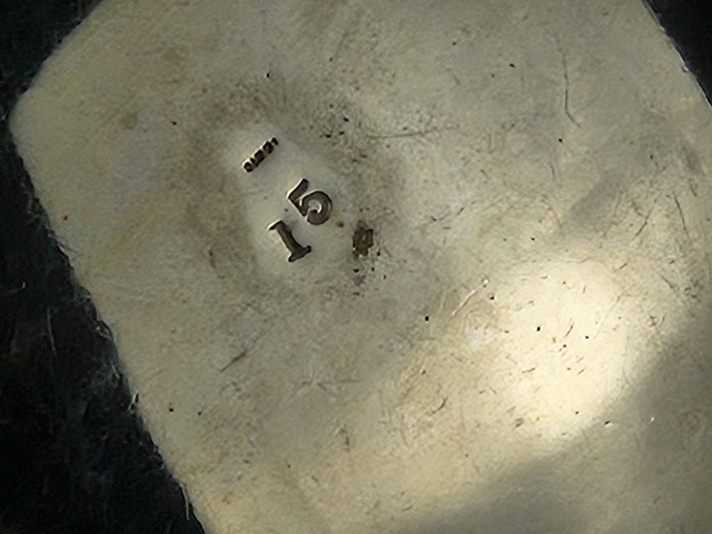 Antique Silverplate Spirit Burner Fuel Lamp 1.5 Size Warmer