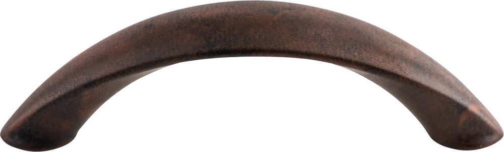 Top Knobs M1216 Arc Pull 3" (c-c) Patina Rouge