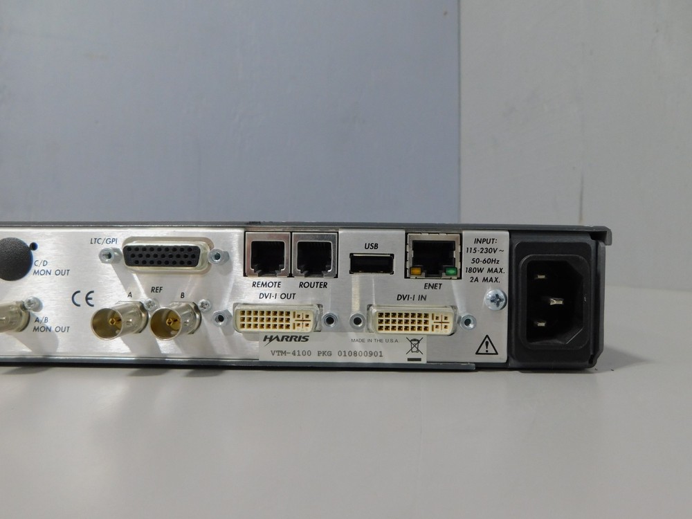 Harris Videotek VTM Series VTM-4100