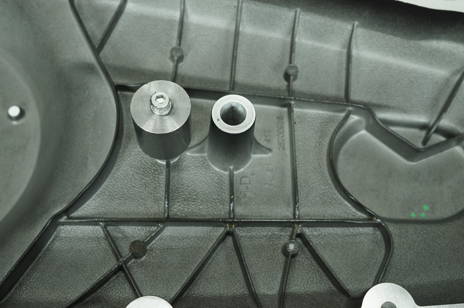 20 Harley Softail FXLRS Low Rider S OEM Outer Primary Clutch Cover Black Wrinkle