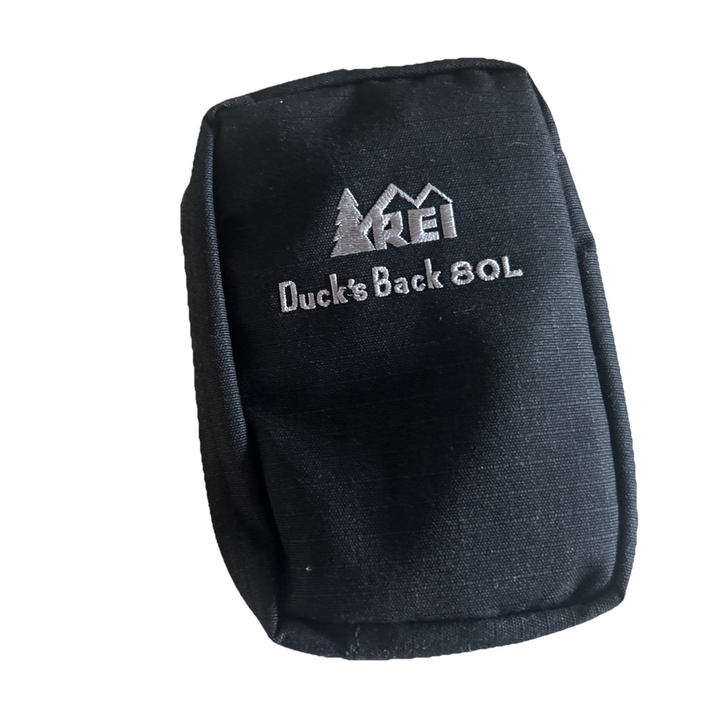 REI Ducks Back  80 Liters Backpack  Rain Fly Cover Gray Packable