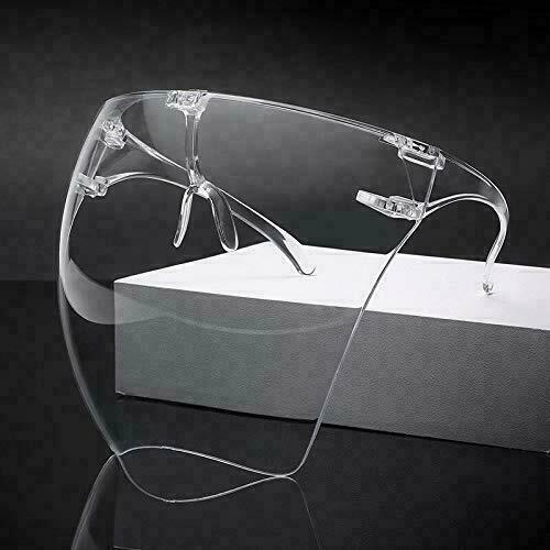 Full Face Covering Protective Face Shield Reusable Goggle Shield