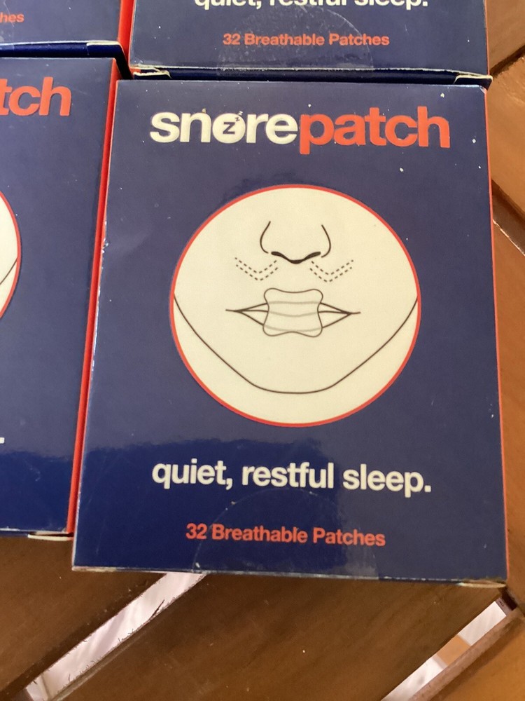 4 Pack Snorepatch 32 Patches In Each Box Breathable New