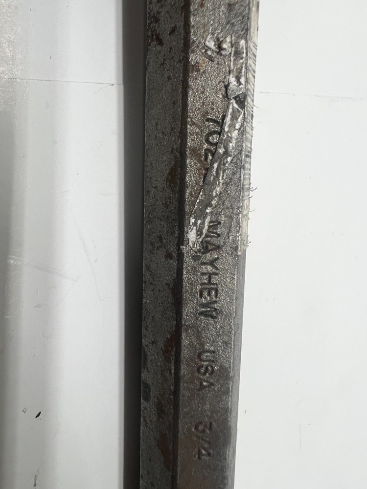 MAYHEW TOOLS 70212 Chisel 3/4 Inch Tip 7 Inch Length Cold