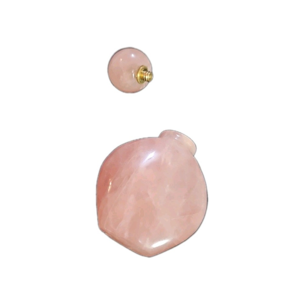 rose quartz perfume bottle