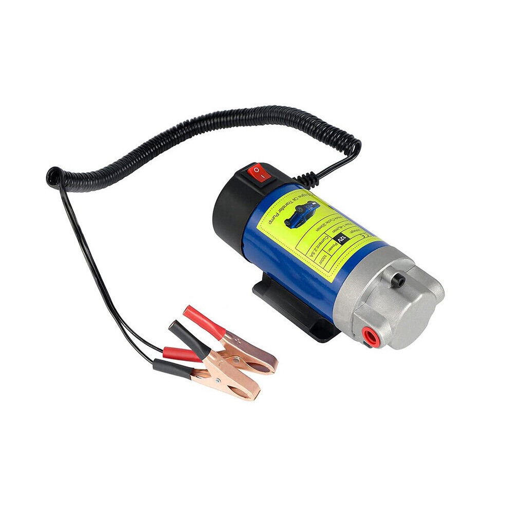 A Full Set 12V Electric Engine Oil Transfer Extractor Fluid Suction Pump