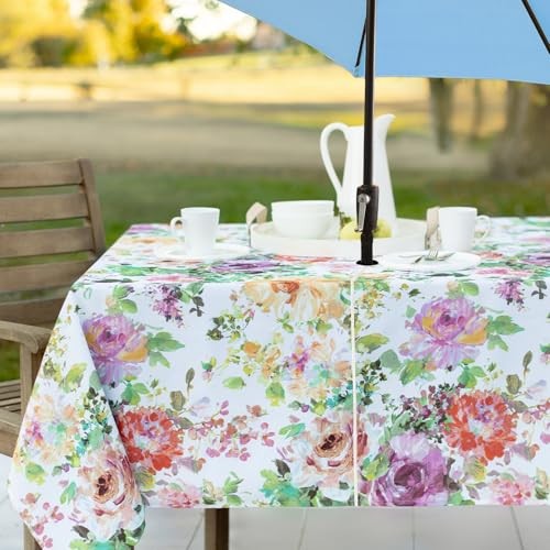 Spillproof Spring/Summer Fabric 84" X 60" UMB Rectangular Madeline-umbrella