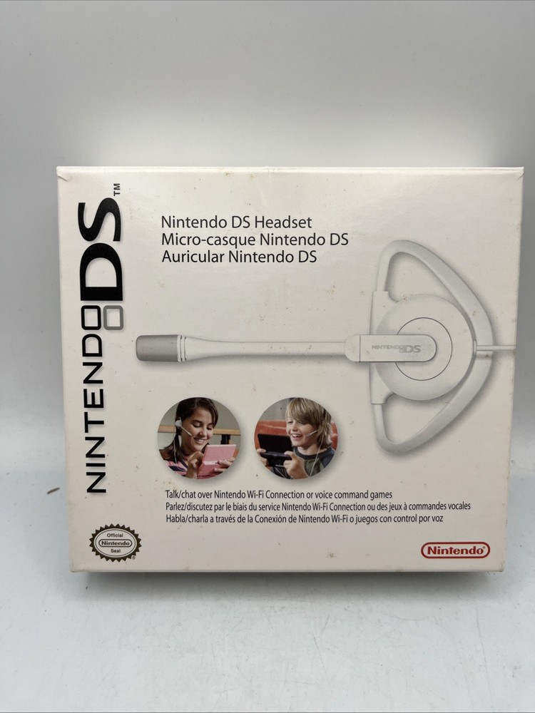 Nintendo Official White Ear-Hook Headsets
