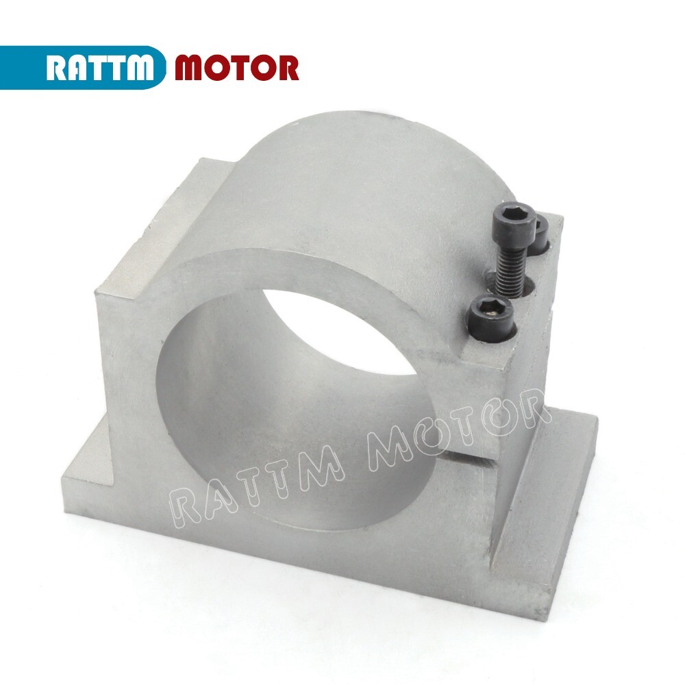 Diameter 80mm Spindle Motor Mount Bracket Clamp for CNC Router Engraver Machine