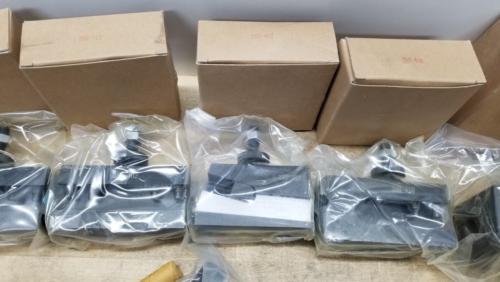 New 14-20" Lathe Swing CA 250-400 Piston Type Quick Change Tool Post Set Holder