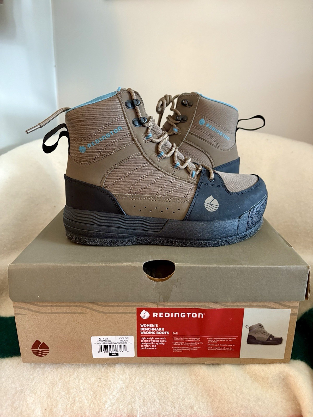 Redington Women's Benchmark Wading Boots - New with Box