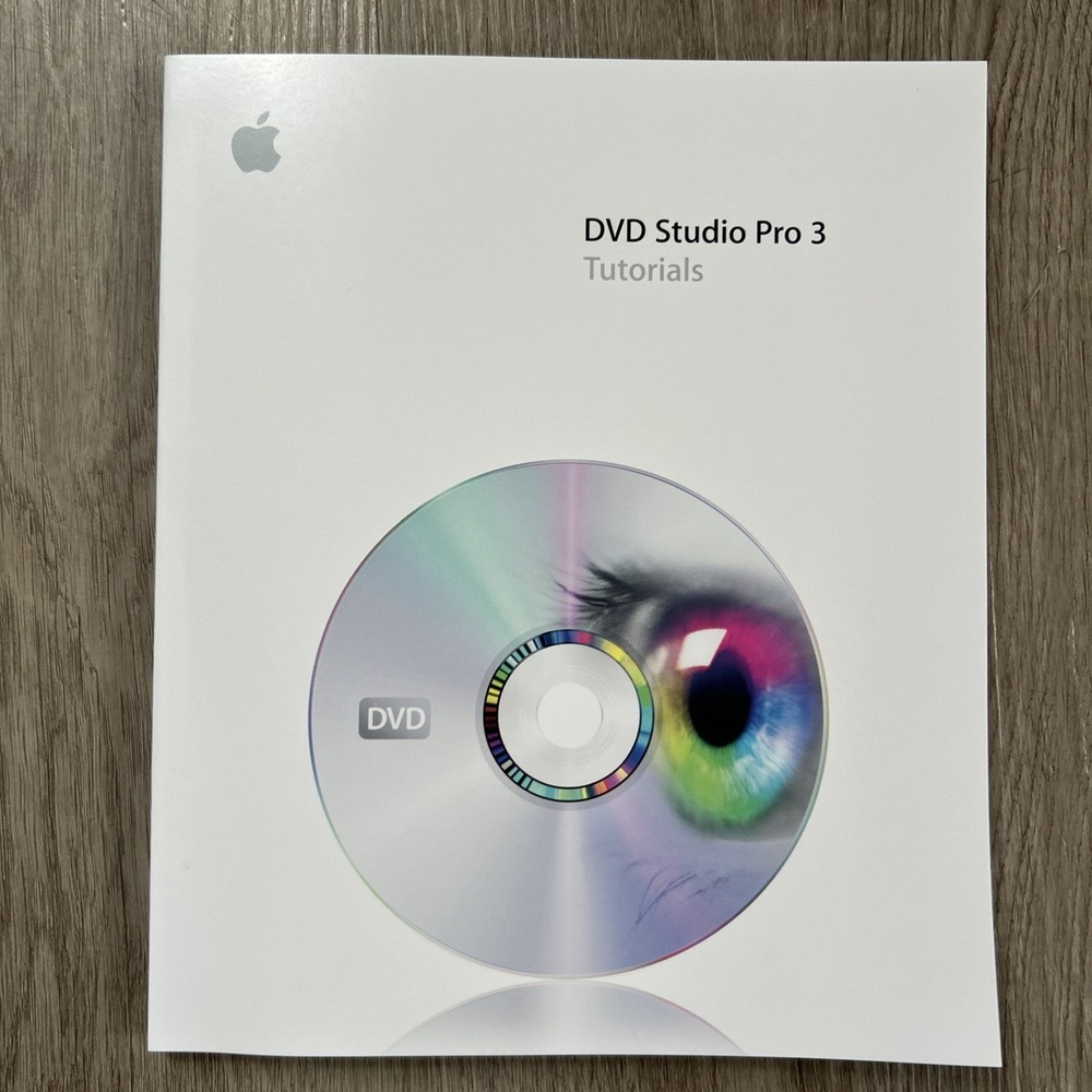 Apple DVD Studio Pro 3 Upgrade Professional DVD Authoring Software Complete