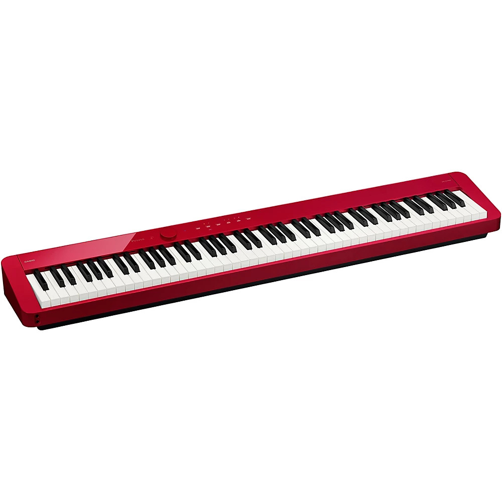 Casio PX-S1100 Privia Digital Piano Essentials Bundle Red