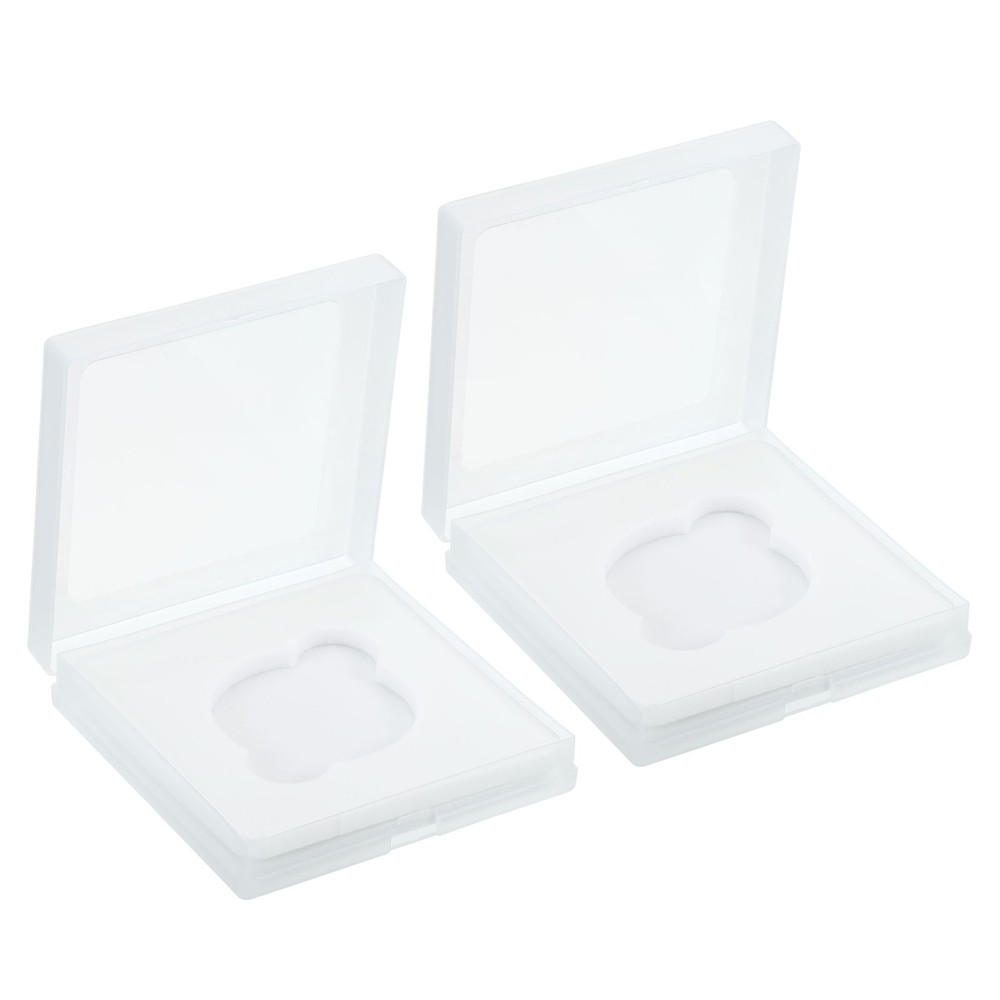 46mm Lens Filter Case, 2pcs Camera Filter Case Portable Lens Filter Box