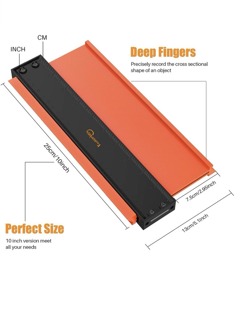 Contour Gauge 10 Inch