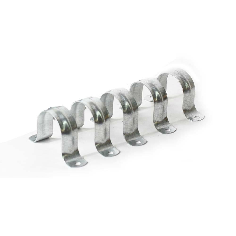 Thrifco 9444257 1-1/2 inch Galvanized Pipe Strap (5)