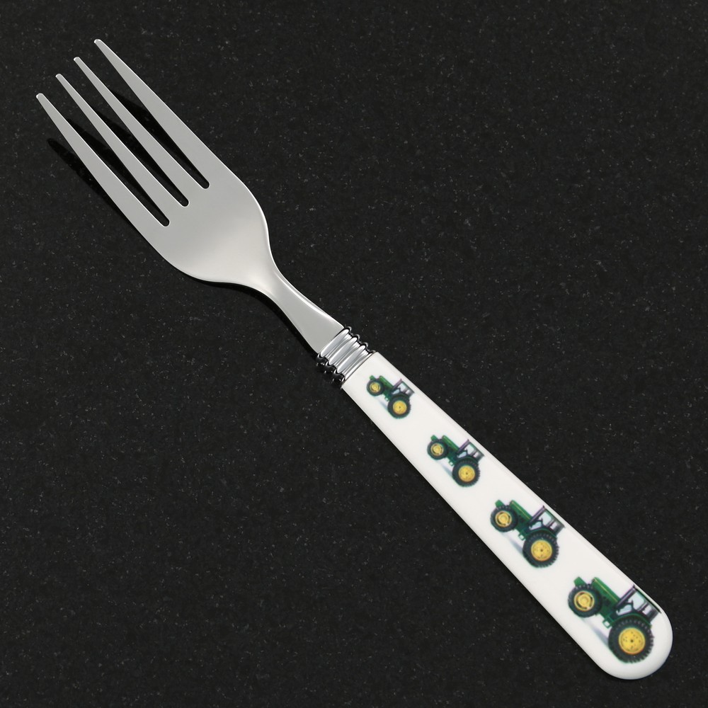 Gibson JOHN DEERE Stainless Plastic Handle Tractor Silverware CHOICE Flatware