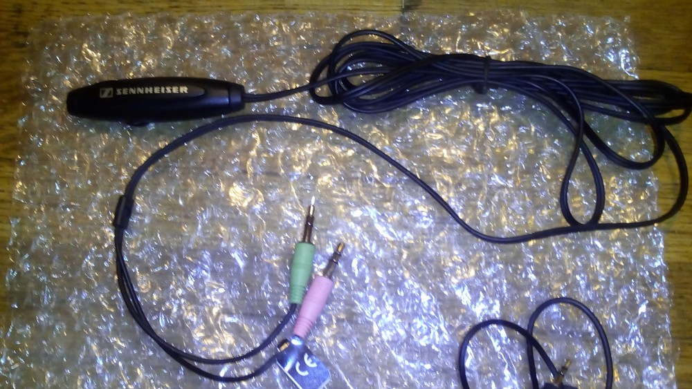 Sennheiser PC120 Over the Ear Headset/Microphone - -Silver/Black