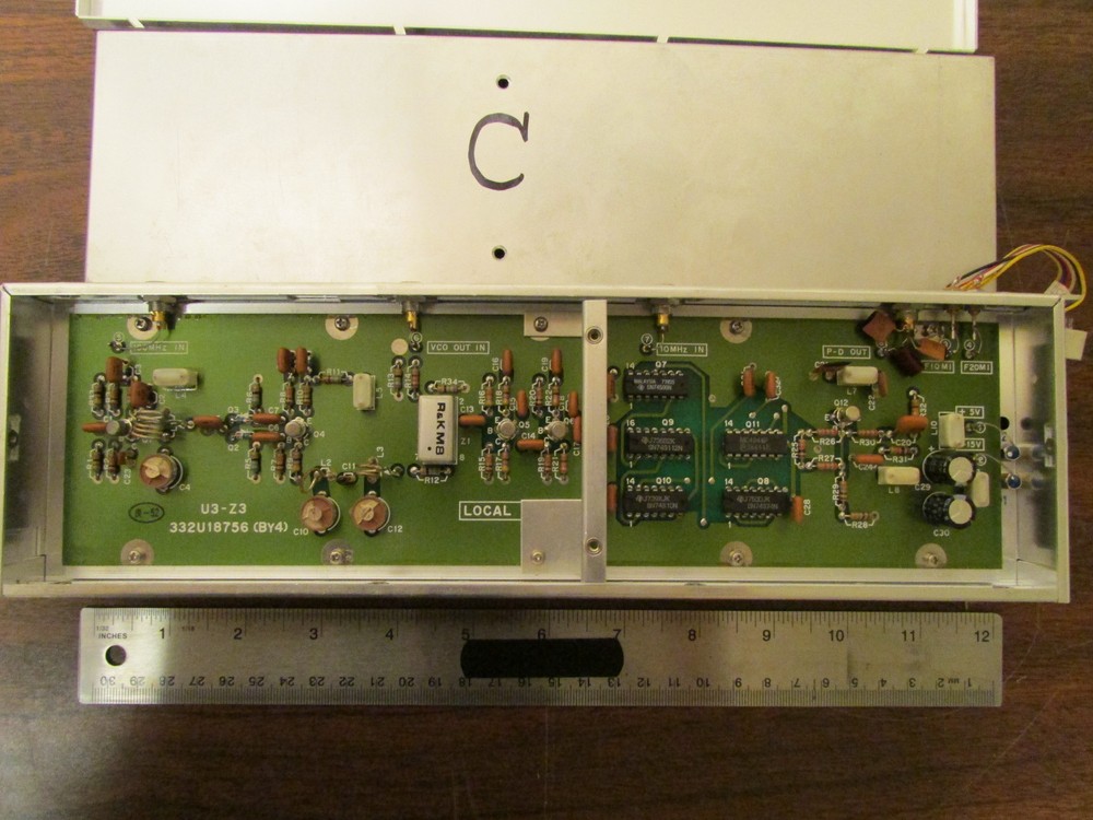 C Module From Anritsu Signal Generator With Ribbon Cable