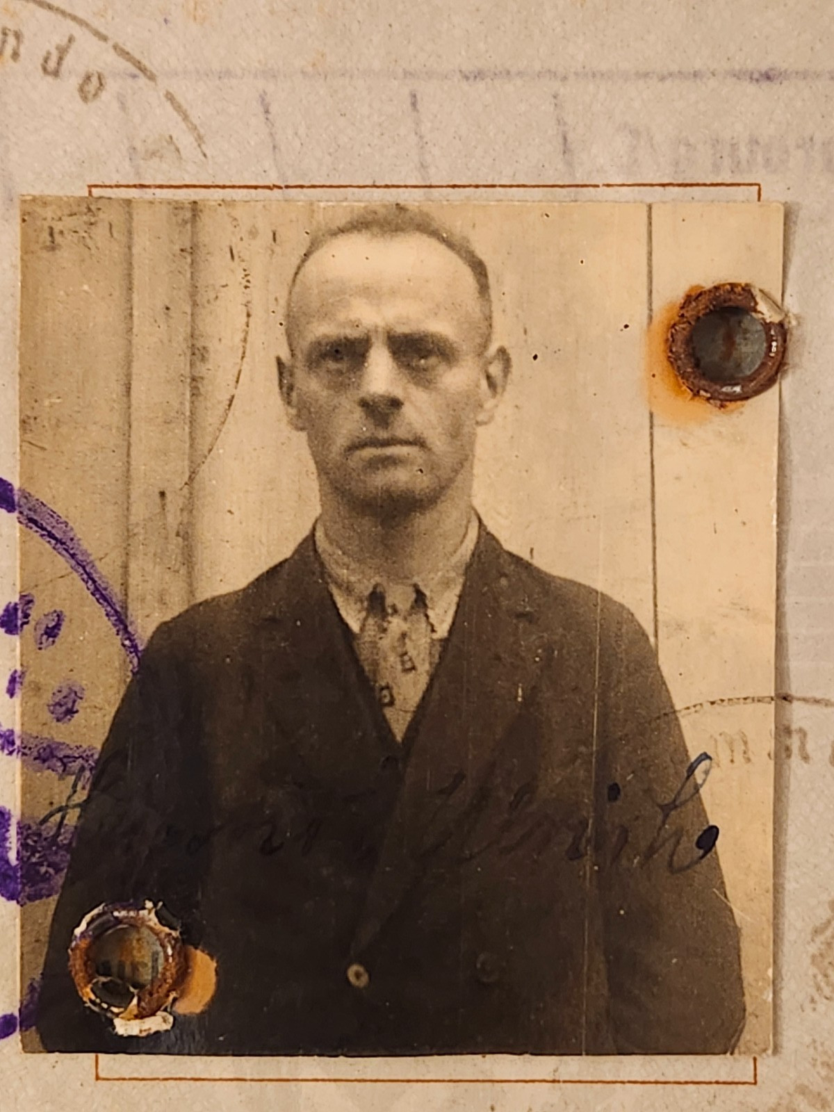 WW2 Germany. Military ID Marburg 1940