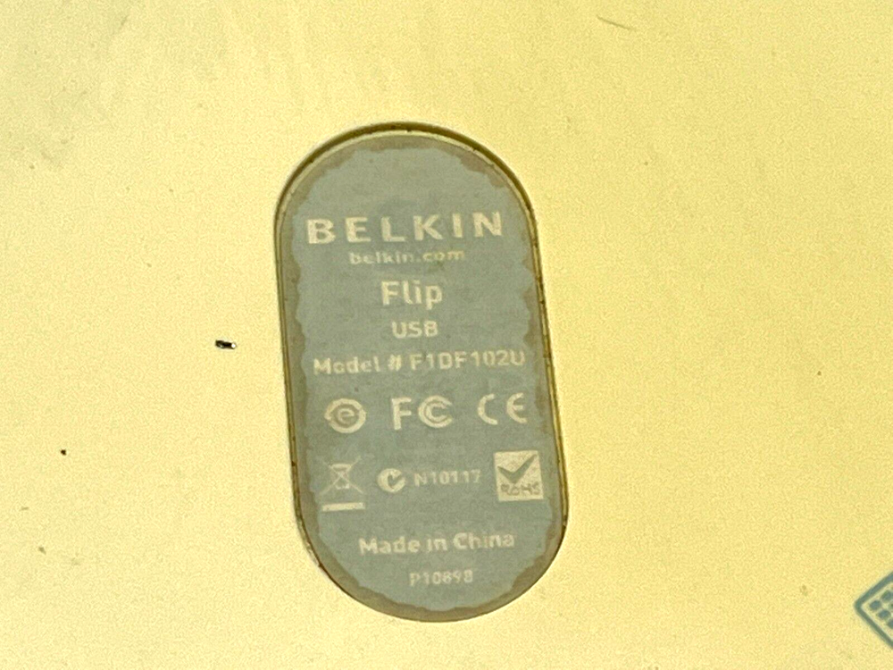 Belkin F1DF102U 2-Port External KVM Switch