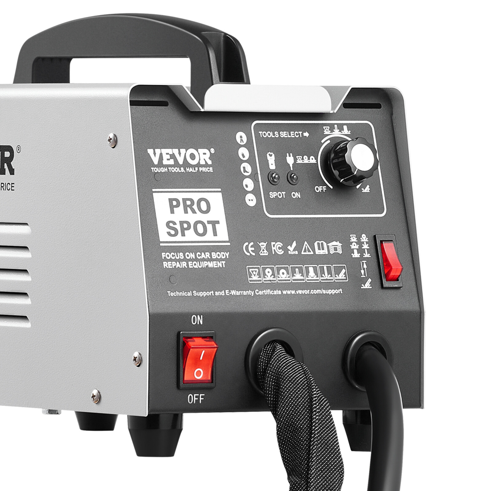 VEVOR Stud Welder Dent Repair Kit Spot Welding Dent Puller Machine with 7 Modes