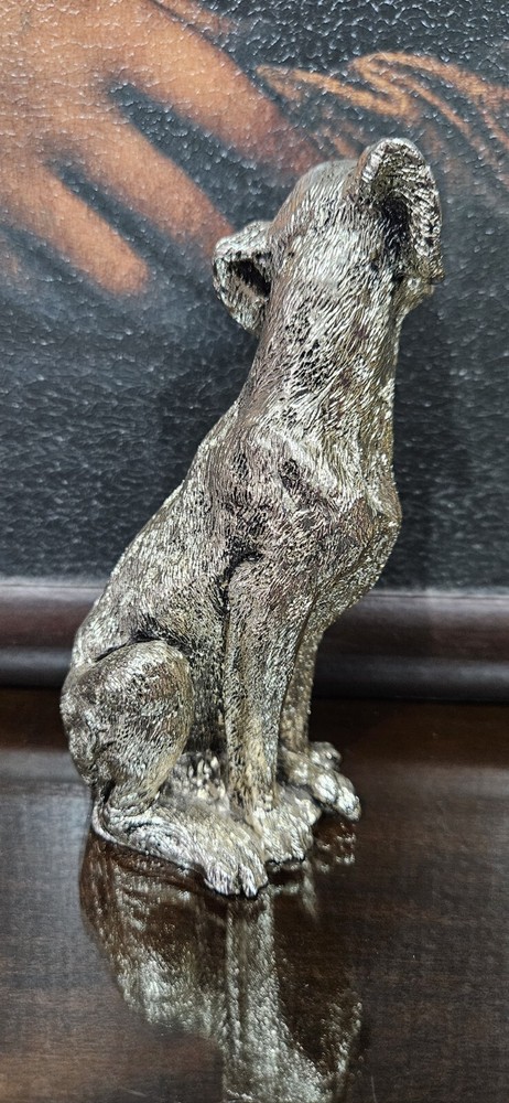 Dog Electroplating Silver 925 mark TEKFORM Silver Plated