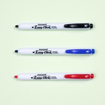 Monami Easy Click Whiteboard Marker Red 2mm