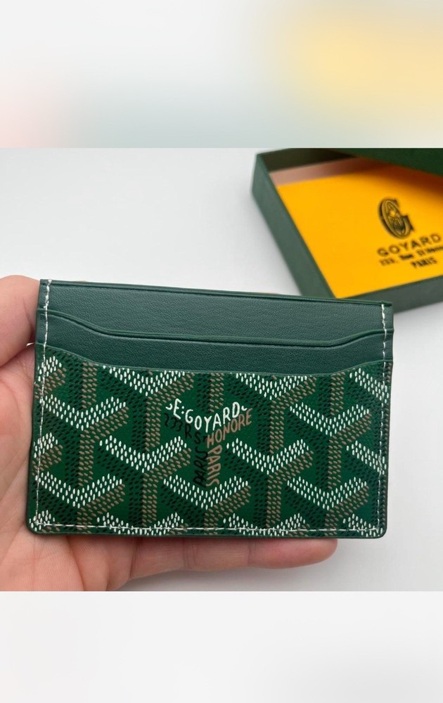 Saint~Sulpice~Men CardHolderGreen Wallet