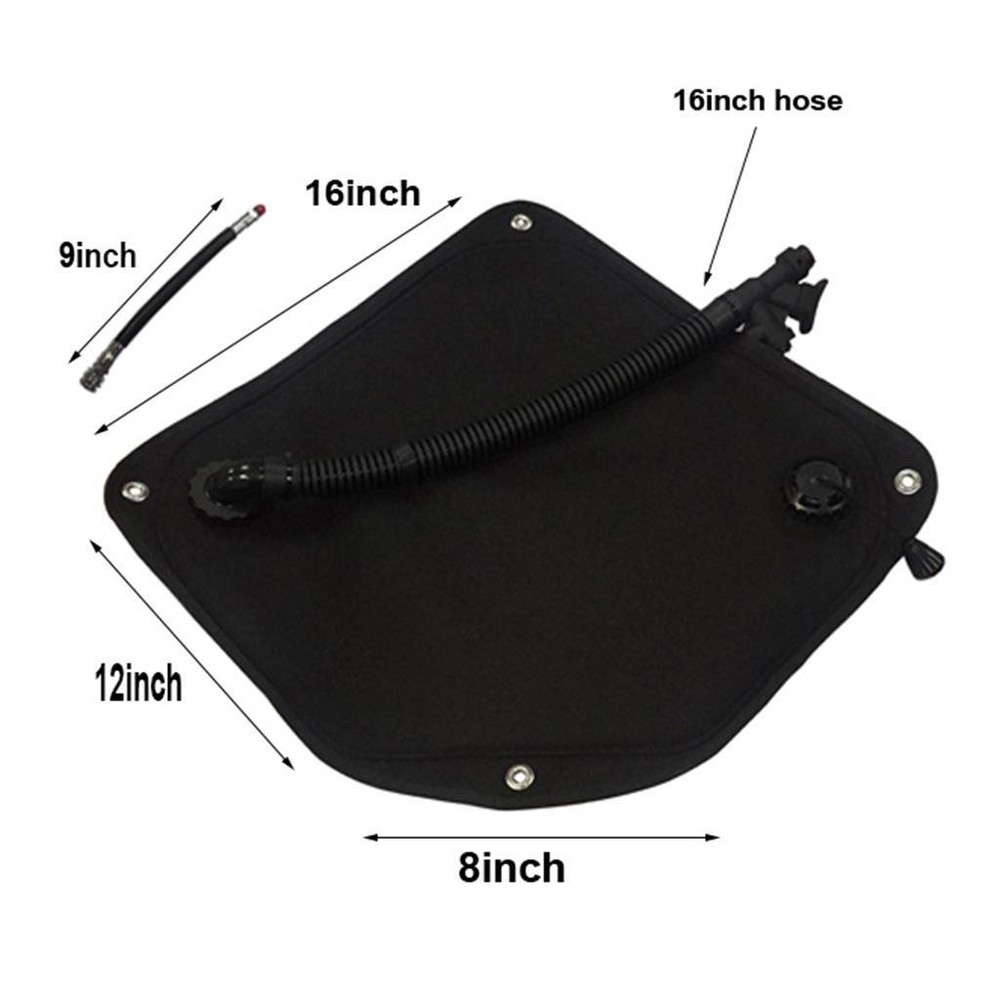 Nylon Diving BCD Wing Dive Air Bladder Buoyancy Adapter Low