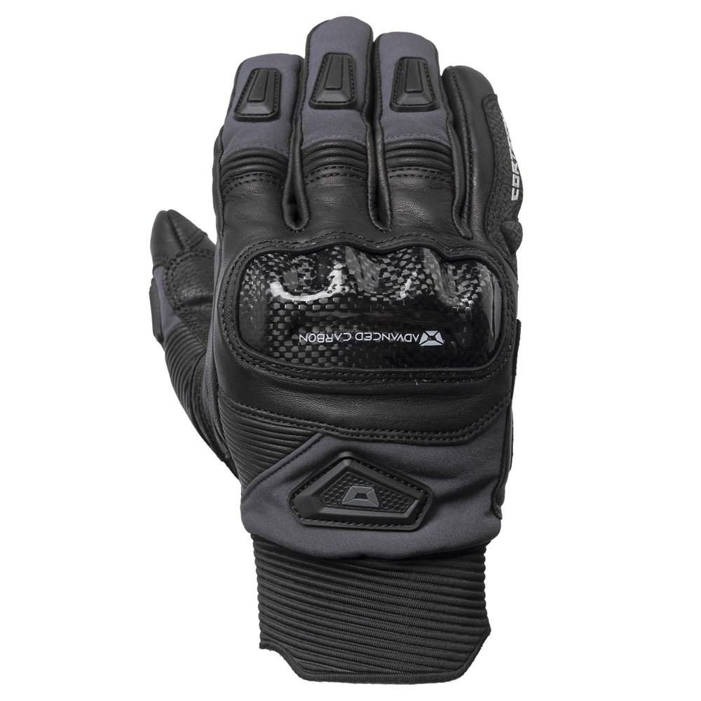 Cortech Sonic-Flo Plus Waterproof Gloves Lg Black/Gray